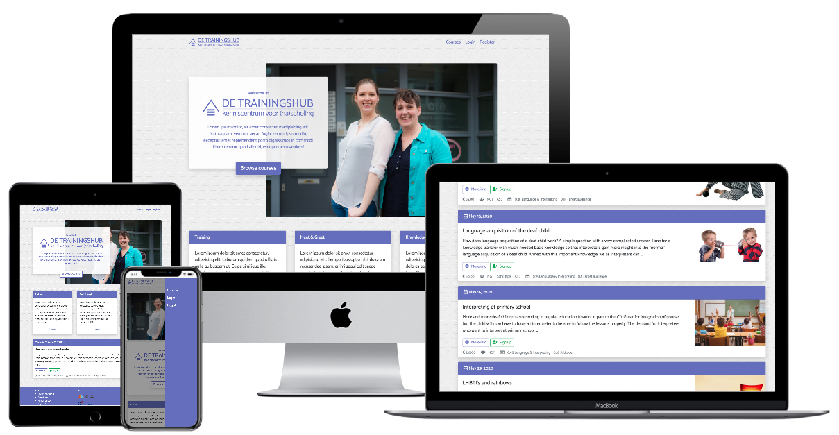 Mockup responsiveness website alt text
